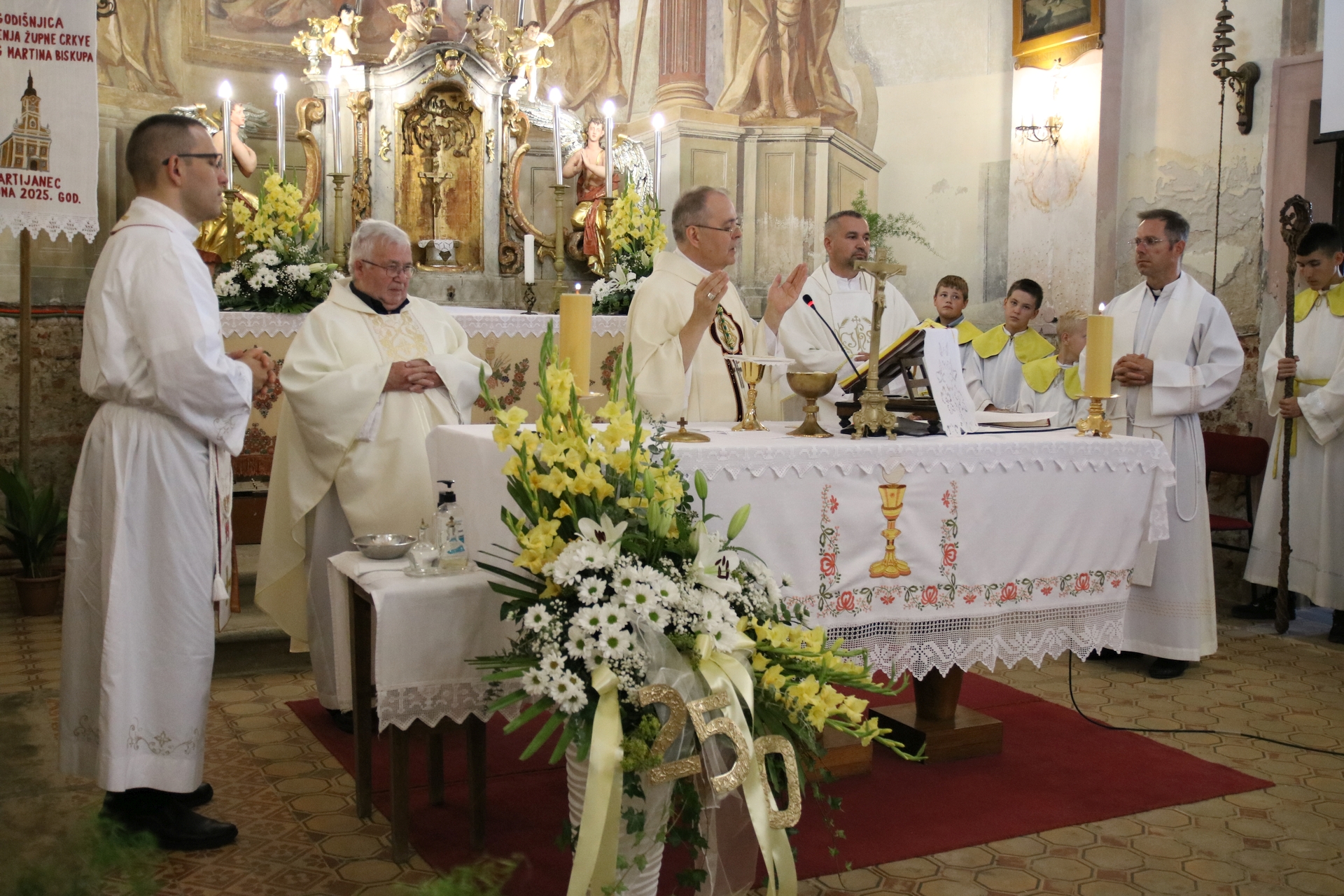 Proslava 250. obljetnice posvete župne crkve u Martijancu